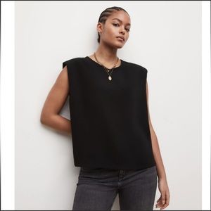 AllSaints Mika Tank in black
